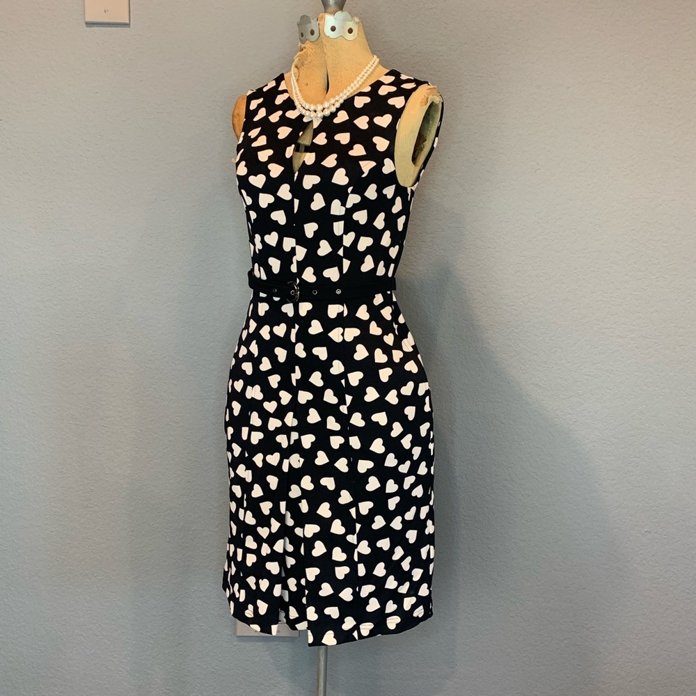 EShakii XS Black Heart Dress